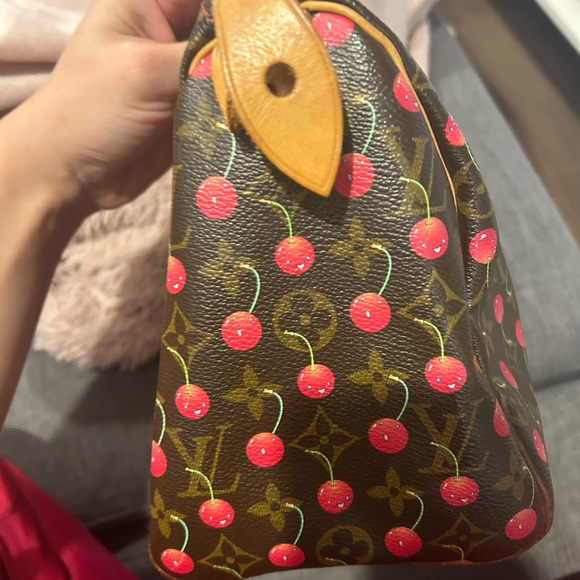 Louis Vuitton monogram cerises speedy 25 LIMITED EDITION - Picture 3 of 5